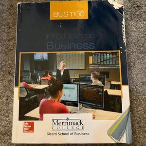 Introduction to Business ISBN: 9781259401596